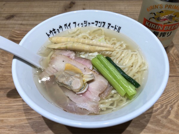 「潮ラーメン」@Tokyo Bay Fisherman’s Noodle いちごよこすかポートマーケット店の写真