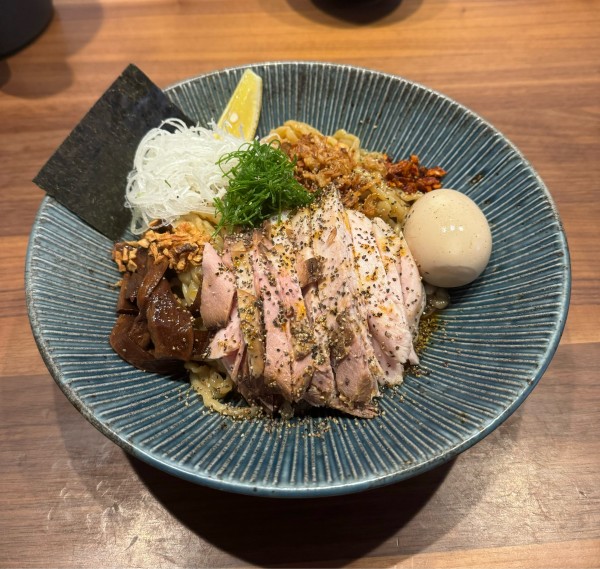 「まぜそば」@自家製手もみ麺 鈴ノ木の写真