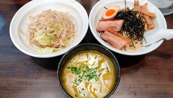 「パンプキンつけ麺　980円」@麺屋 承太郎の写真