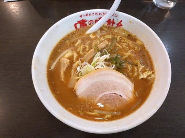 「みそラーメン820円」@味の時計台 宇多津店の写真