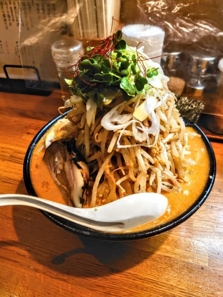 「とり白湯辛味噌」@麺屋 鶏口の写真