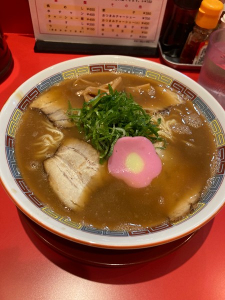 「中華そば・大盛（５００円割引利用で５３０円）」@和歌山ラーメン 丸味商店の写真