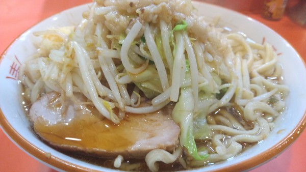 「ラーメン、全部」@ラーメン二郎 仙川店の写真