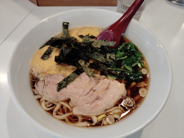 「納豆らぁめん　　並　　９２０円」@らぁめん ほりうち 新橋店の写真