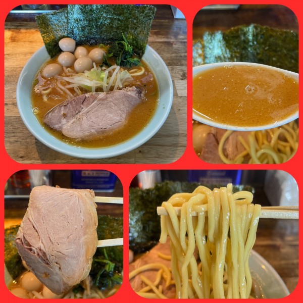 「味噌ラーメン（並）¥900+うずら玉子¥50」@壱六家 大和店の写真