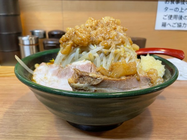 「豚ラーメン（味噌）」@ラーメン豚壱の写真