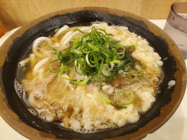 「油かすうどん」@松屋の写真