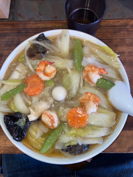 「えび五目らーめん（麺固め）」@らーめん ムラナカの写真