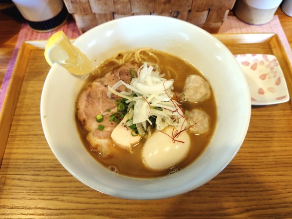 「特製鶏白湯そば」@中華蕎麦 はざまの写真