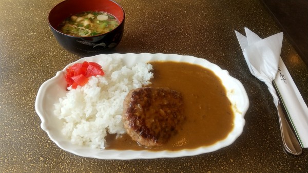 「ハンバーグカレー780円」@リメンバーの写真
