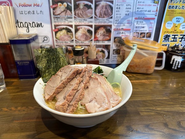 「ねぎチャーシューめん」@さつまっこ MEGAドンキホーテ大森山王店の写真