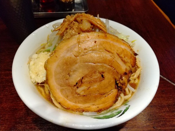 「雷そば(並)　1000円」@ラーメン 雷 東京本丸店の写真