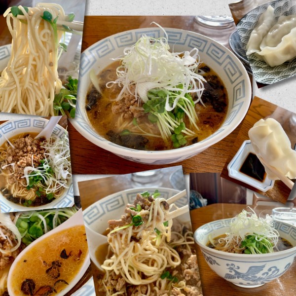 「担々麺1200円＋水餃子300円」@ヨカの写真