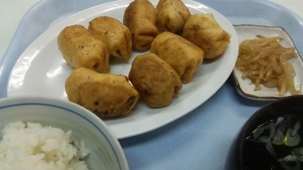 「焼き餃子 わかめスープ定食 8コ 920円」@ホワイト餃子 小岩店の写真