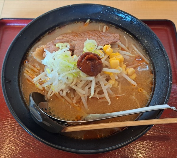 「辛味ラーメンみそ味850円」@六星軒の写真