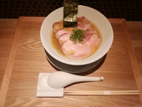 「特選ロース肉潮そば(1400円)」@麺屋BISQの写真