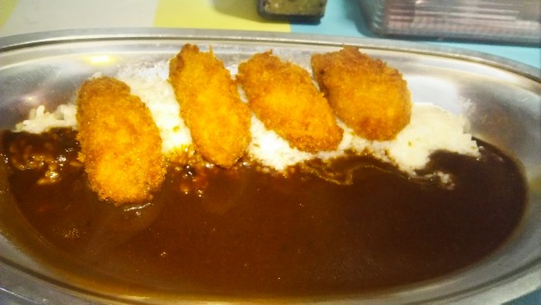 「期間限定 カキフライカレー 並 800円」@カレー屋ジョニーの写真