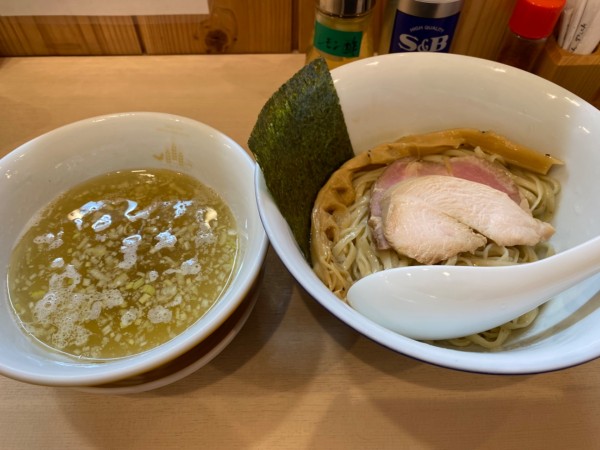 「塩つけ麺」@鶏そばムタヒロ 花小金井店の写真