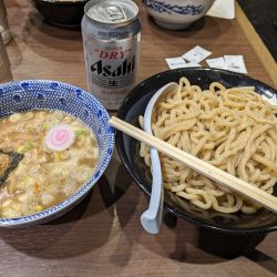 つけ麺並➕缶ビール