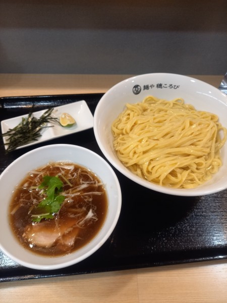 「つけ麺(黒)￥950＋大盛り￥120」@麺や 穂ころびの写真