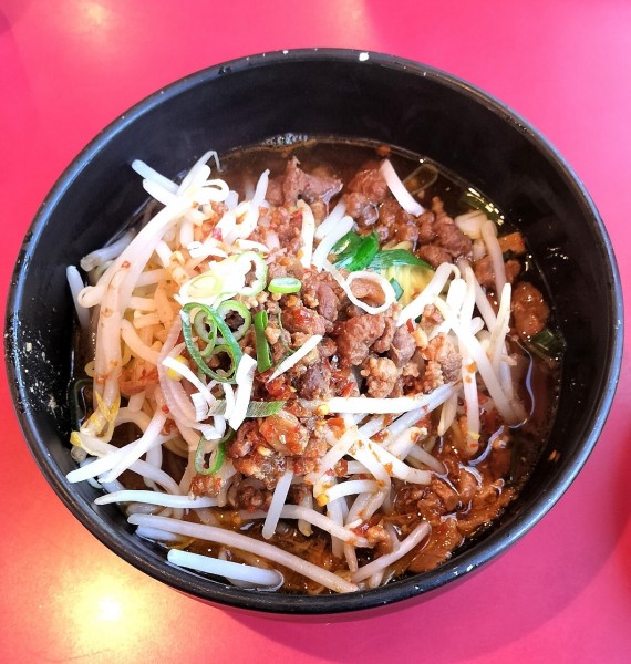 「激辛ラーメン 880円」@中華料理 長楽 小垣江店の写真