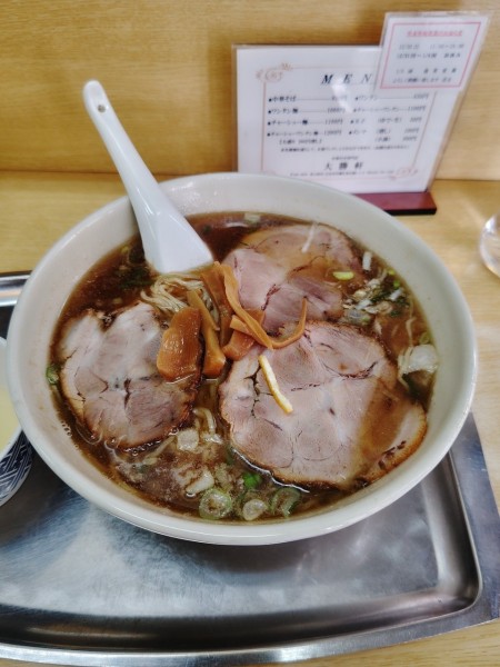 「チャーシューワンタン麺(1,200円)」@大勝軒 東岩槻店の写真