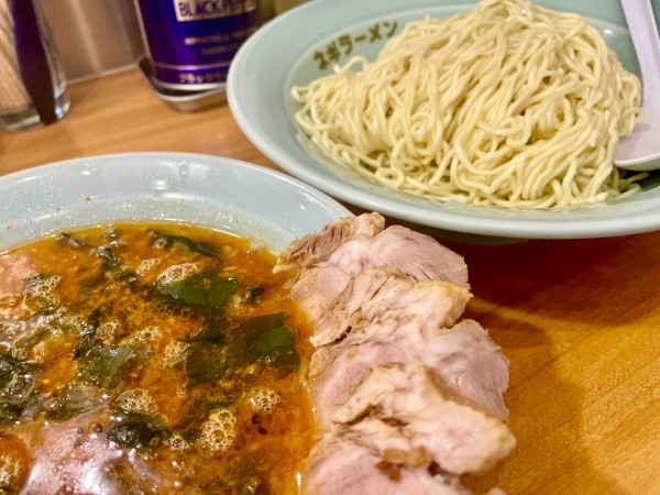 「サッポロ赤星 → スーラーつけめん 中」@ラーメン関口の写真