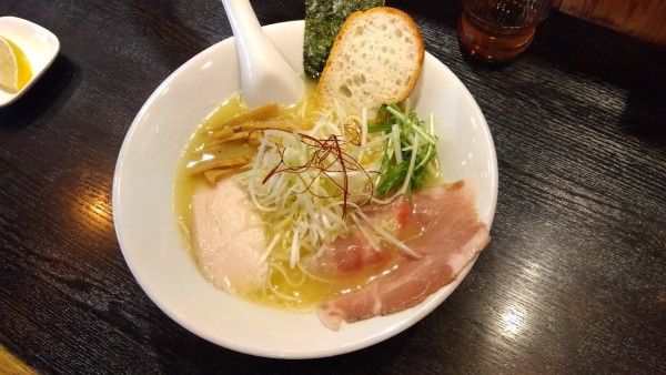 「濃厚すぎる鶏白湯ラーメン　塩」@上気元 いただきの写真