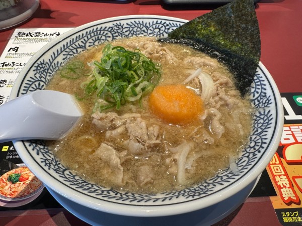 「肉そば（並盛・135g）759円」@丸源ラーメン 前橋天川原店の写真