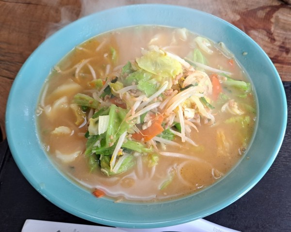 「味噌ラーメン900円」@山草小屋の写真