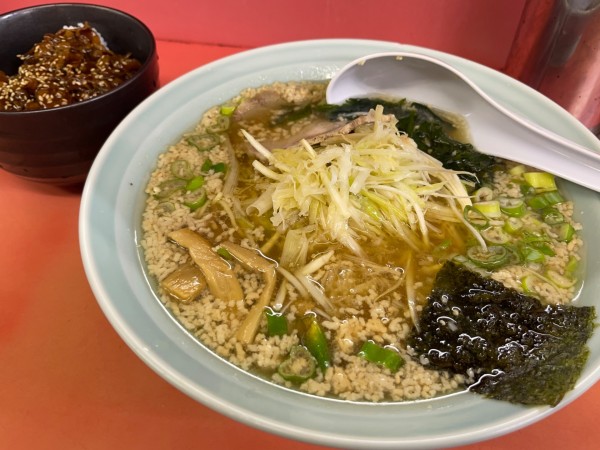 「ラーメン  カルビー丼セット」@ラーメンショップ 平井店の写真
