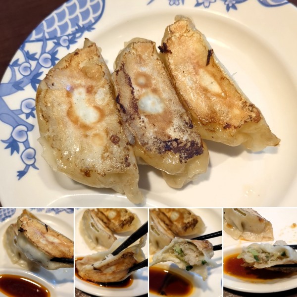 「半餃子(セットメニュー)」@バーミヤン 浅草かっぱ橋店の写真