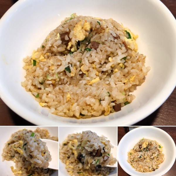 「半チャーハン(セットメニュー)」@バーミヤン 浅草かっぱ橋店の写真