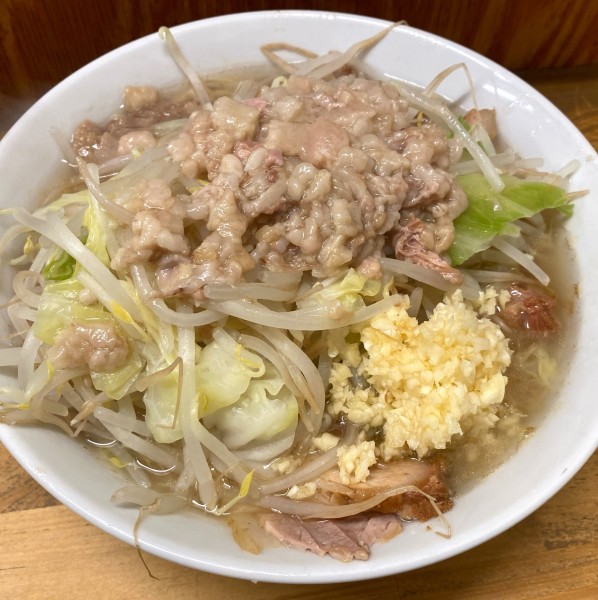 「小豚ラーメン 1,000円」@ラーメン二郎 前橋千代田町店の写真