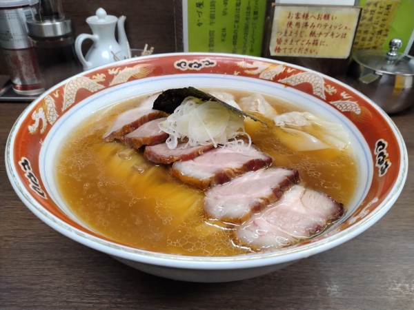 「チャーシューワンタンメン」@支那ソバ かづ屋の写真