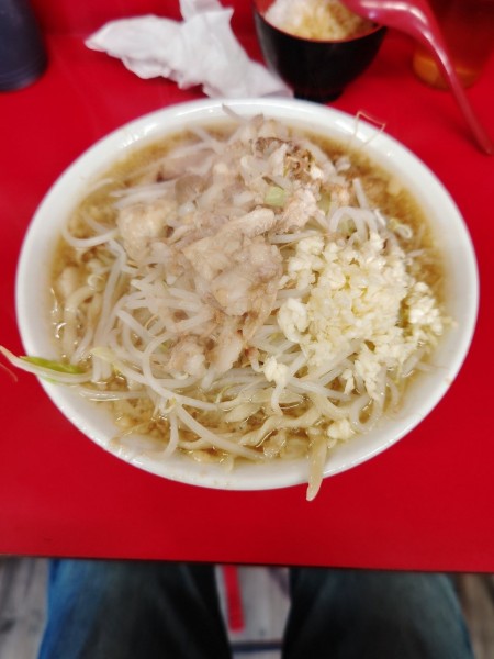 「小 250g(800円)」@ラーメン二郎 大宮公園駅前店の写真