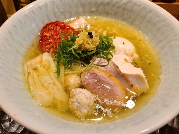 「塩そば」@饗 くろ㐂の写真