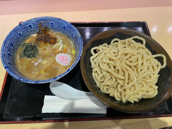 「つけめん（並）」@六厘舎 羽田空港店の写真