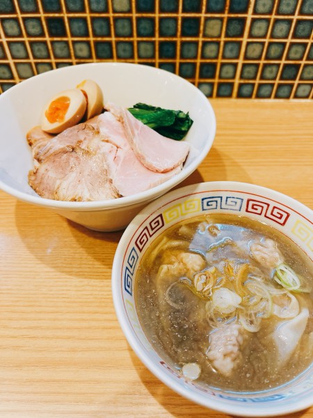 「特製つけ麺」@ほっこり中華そば もつけの写真
