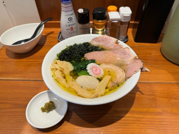 「特製塩そば」@麺屋 真心の写真