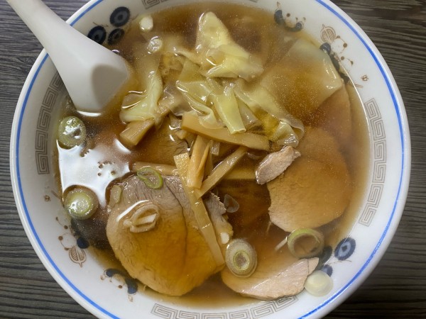 「ちゃーしゅうわんたんめん 850円」@桜亭の写真