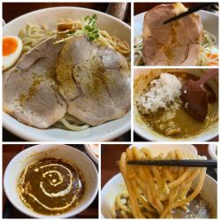 カレーつけめん大盛1030円小ライス50円