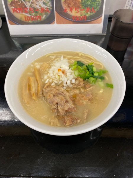 「島ラーメン」@沖縄島系らーめん 沖そば製麺の写真