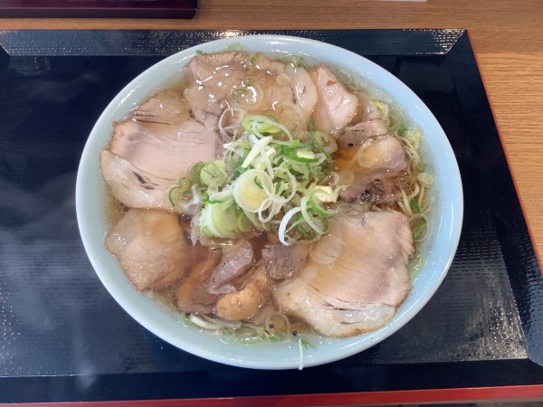 「チャーシューメン 1000円」@ラーメンとモツ煮 しまのの写真