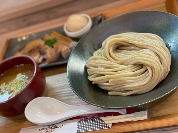 「コーチンと魚介の濃厚つけそば」@えびそば 緋彩の写真
