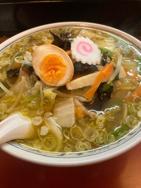 「塩タンメン」@芭蕉亭の写真