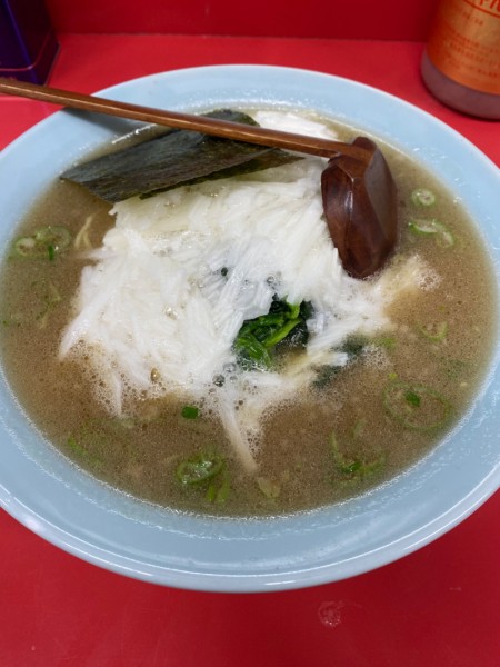 「ラーメン＋とろろ」@ラーメンショップ 相模原店の写真