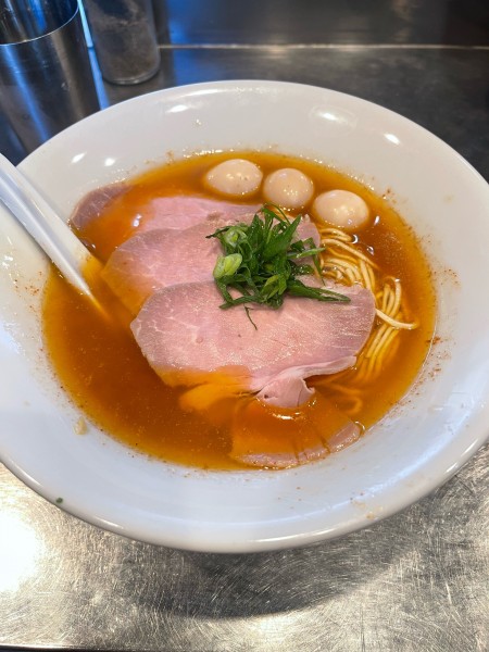 「スパイシー白子のクリーミーグリーンカレーnoodle」@さんじの写真