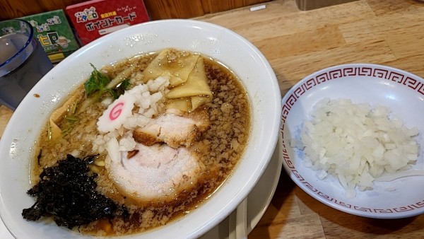 「煮干し醤油 玉ねぎ」@中華そば ムタヒロの写真