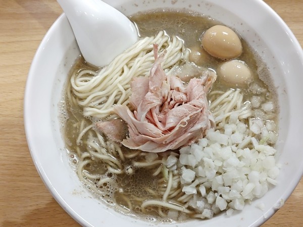 「濃厚煮干蕎麦＋味付うずら」@麺処 にぼし香の写真